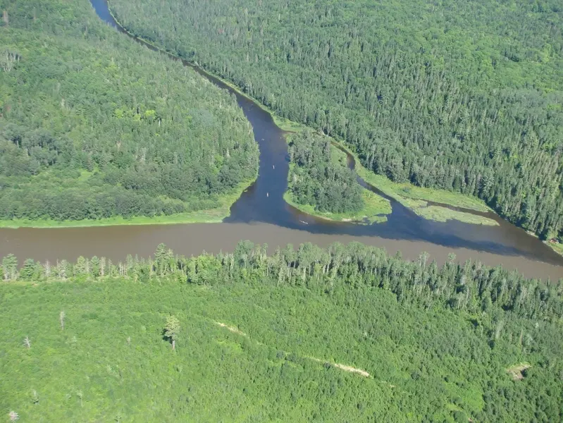 Vue d'ensemble du bassin versant de la Restigouche